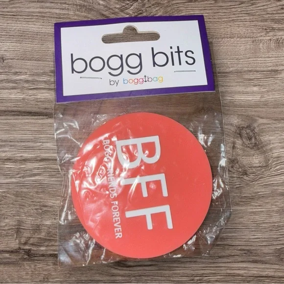 Bogg Bits BFF Best Friends Forever Charm Accessory for Bogg Bag NWT - Picture 4 of 4
